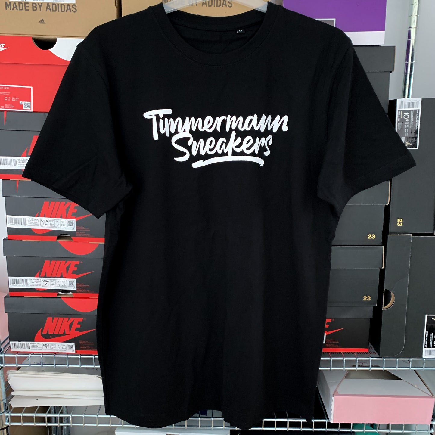 Timmermann Sneakers T-Shirt: Sort
